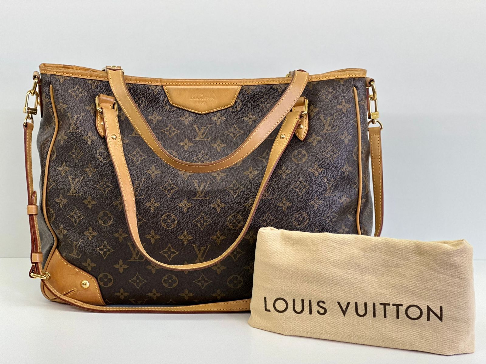 Bolsa Louis Vuitton, Monograma, Em Perfeito Estado.