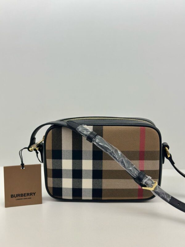 BOLSA BURBERRY CHECK XADREZ CAMERA
