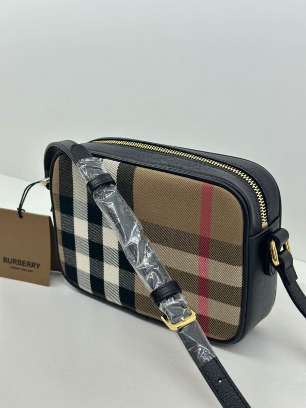 BOLSA BURBERRY CHECK XADREZ CAMERA - Image 4