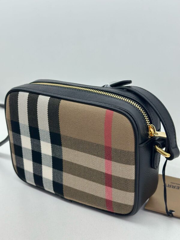 BOLSA BURBERRY CHECK XADREZ CAMERA - Image 11