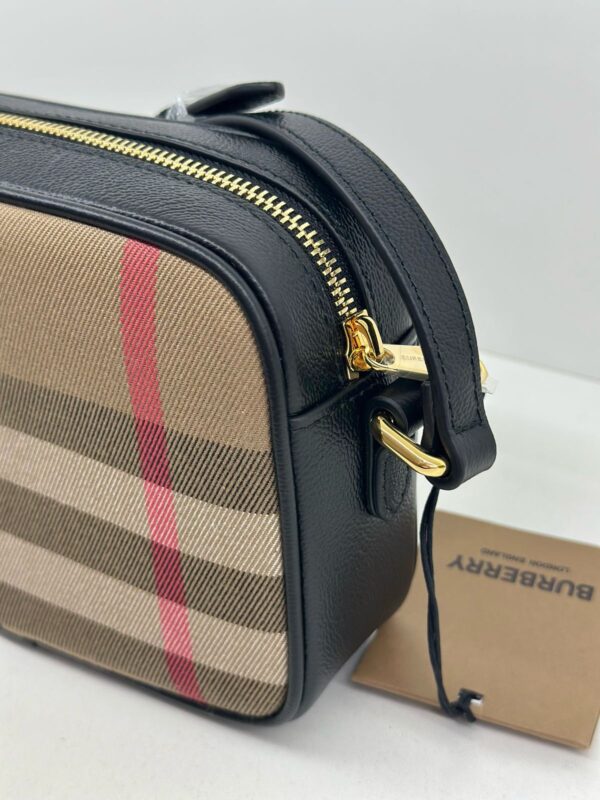 BOLSA BURBERRY CHECK XADREZ CAMERA - Image 9