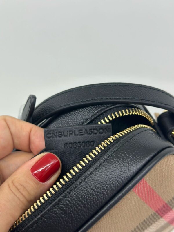 BOLSA BURBERRY CHECK XADREZ CAMERA - Image 20