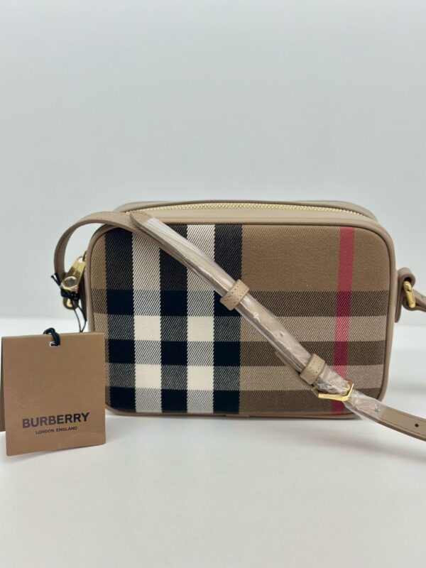 BOLSA BURBERRY CHECK XADREZ CAMERA - Image 3