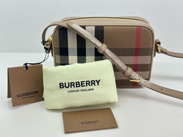 BOLSA BURBERRY CHECK XADREZ CAMERA - Image 2