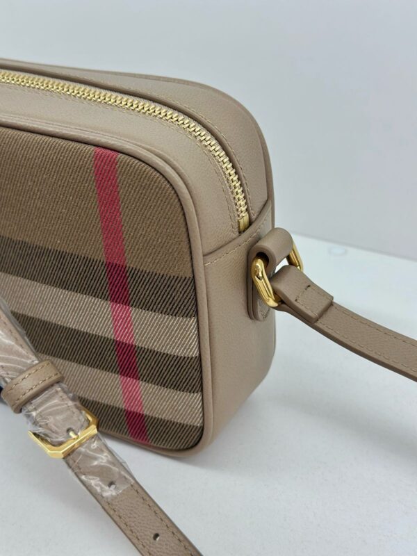 BOLSA BURBERRY CHECK XADREZ CAMERA - Image 7