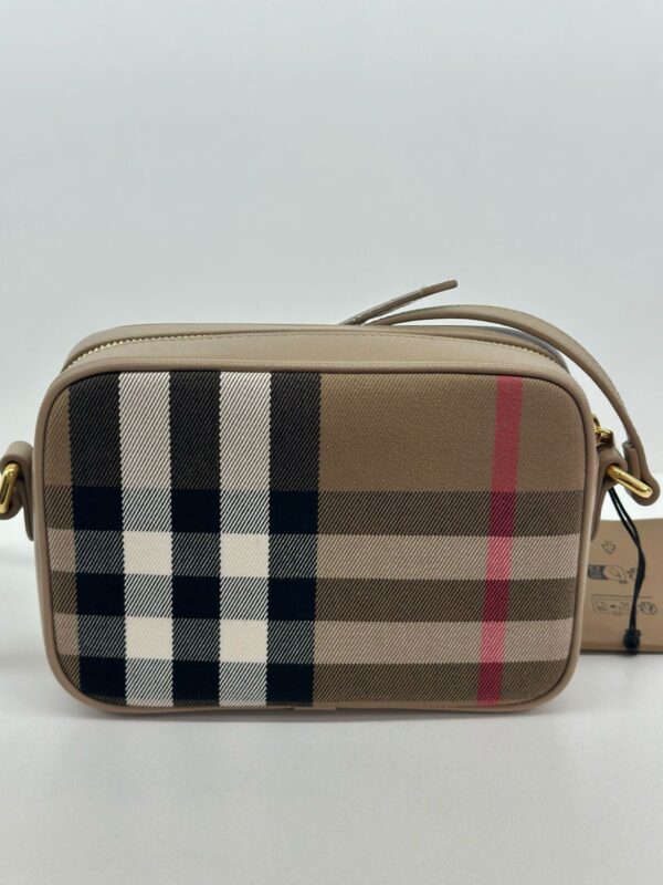 BOLSA BURBERRY CHECK XADREZ CAMERA - Image 8
