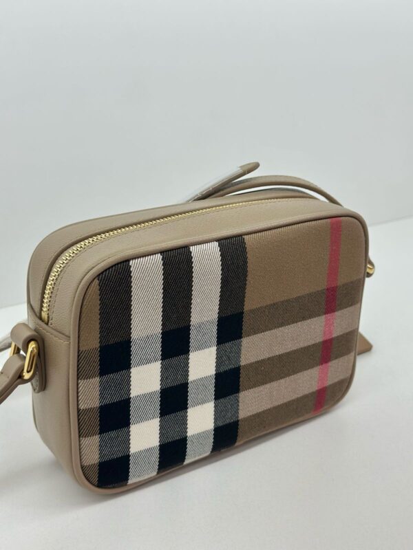 BOLSA BURBERRY CHECK XADREZ CAMERA - Image 9
