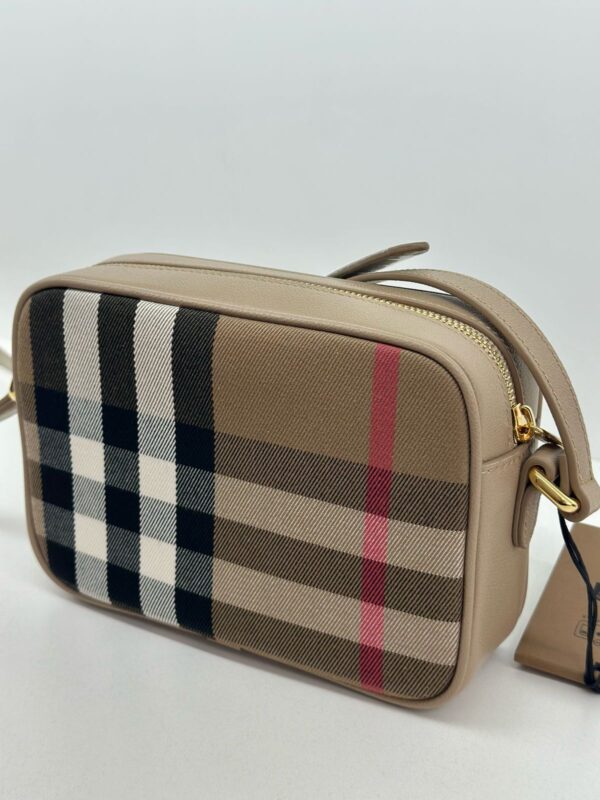 BOLSA BURBERRY CHECK XADREZ CAMERA - Image 10