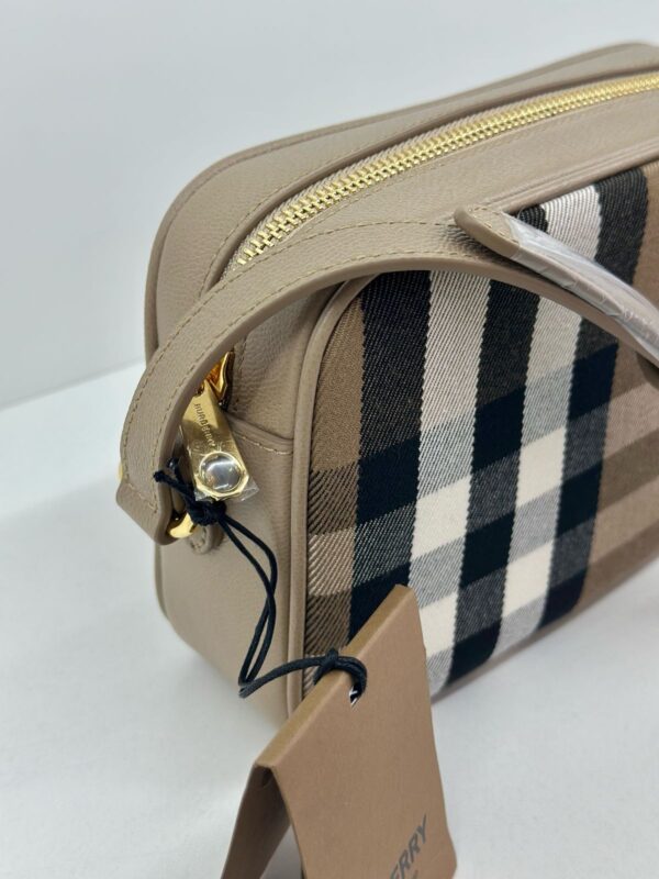 BOLSA BURBERRY CHECK XADREZ CAMERA - Image 6