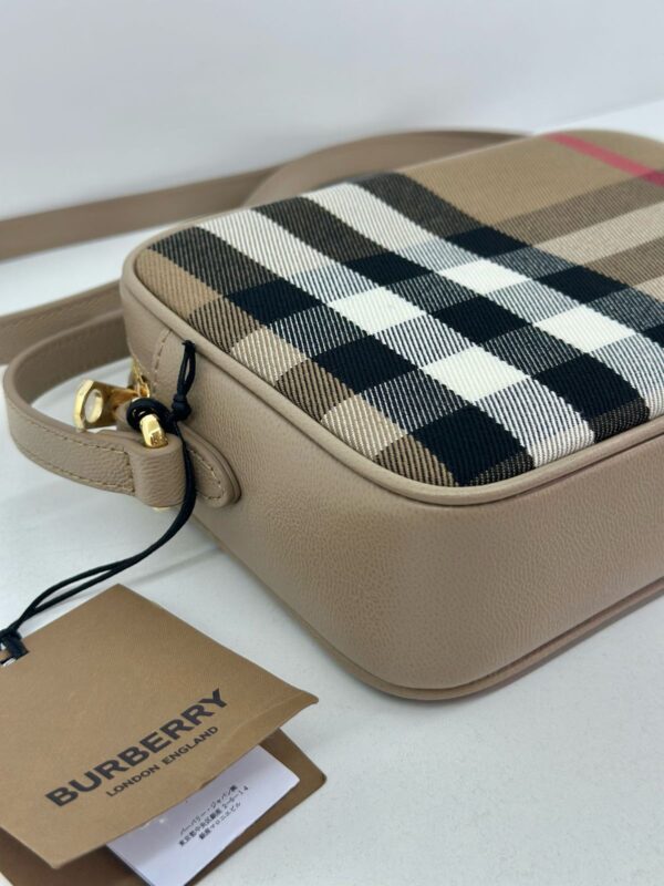 BOLSA BURBERRY CHECK XADREZ CAMERA - Image 14