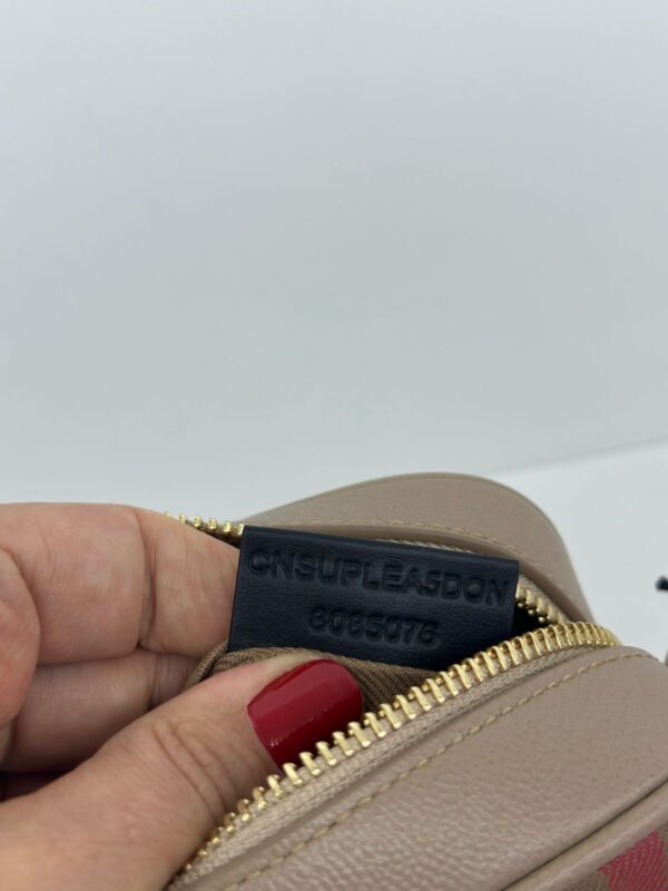 BOLSA BURBERRY CHECK XADREZ CAMERA - Image 21