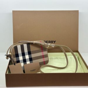 BOLSA BURBERRY CHECK XADREZ CAMERA