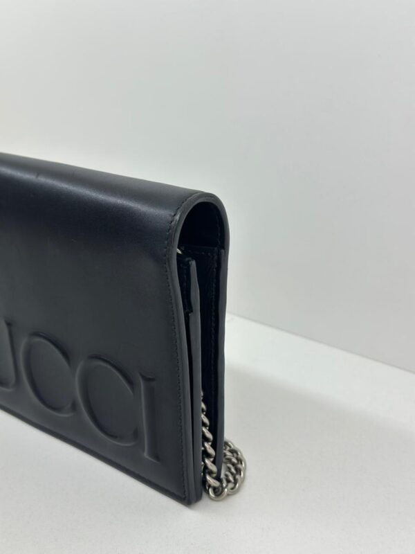 BOLSA GUCCI LOGO CHAIN WALLET E CLUTCH - Image 7
