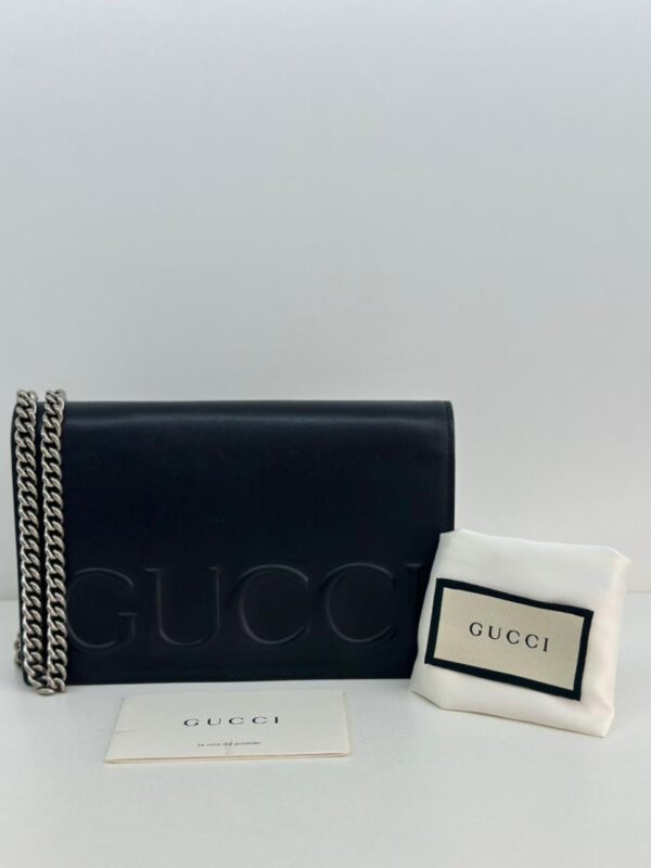 BOLSA GUCCI LOGO CHAIN WALLET E CLUTCH - Image 23