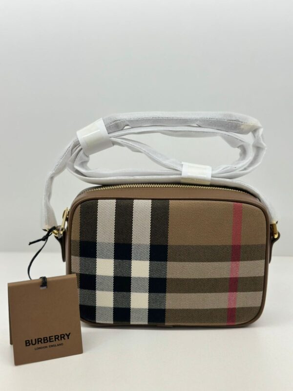 BOLSA BURBERRY CHECK XADREZ CAMERA - Image 3