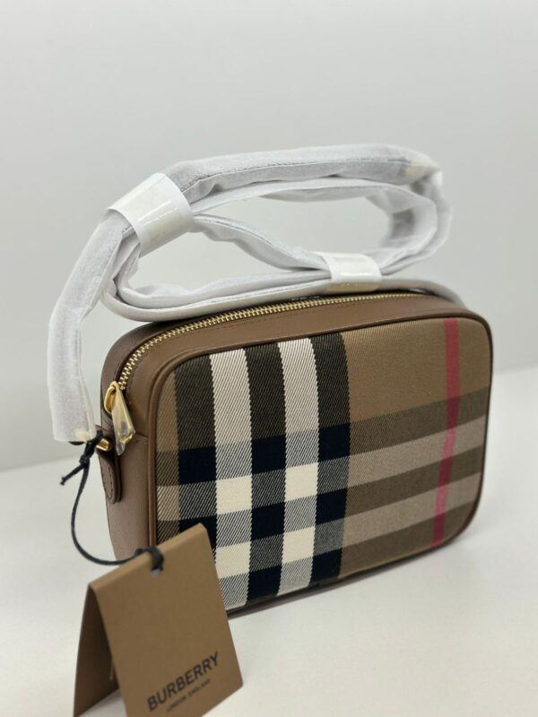 BOLSA BURBERRY CHECK XADREZ CAMERA - Image 4