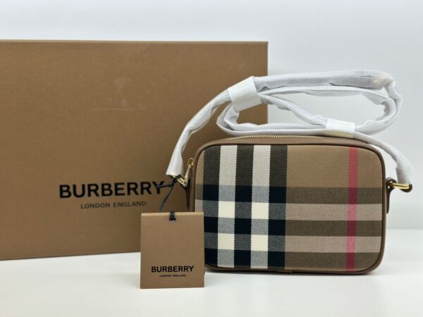 BOLSA BURBERRY CHECK XADREZ CAMERA - Image 2