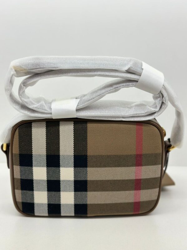 BOLSA BURBERRY CHECK XADREZ CAMERA - Image 8