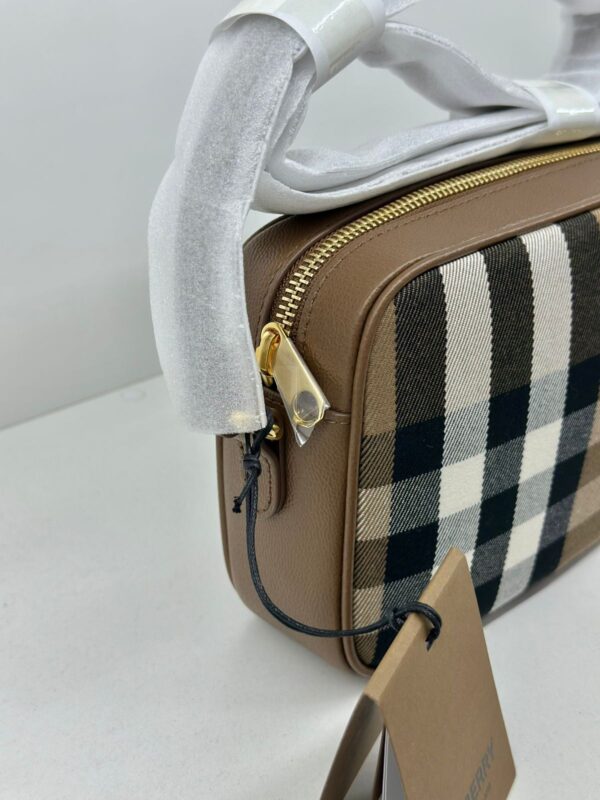 BOLSA BURBERRY CHECK XADREZ CAMERA - Image 6