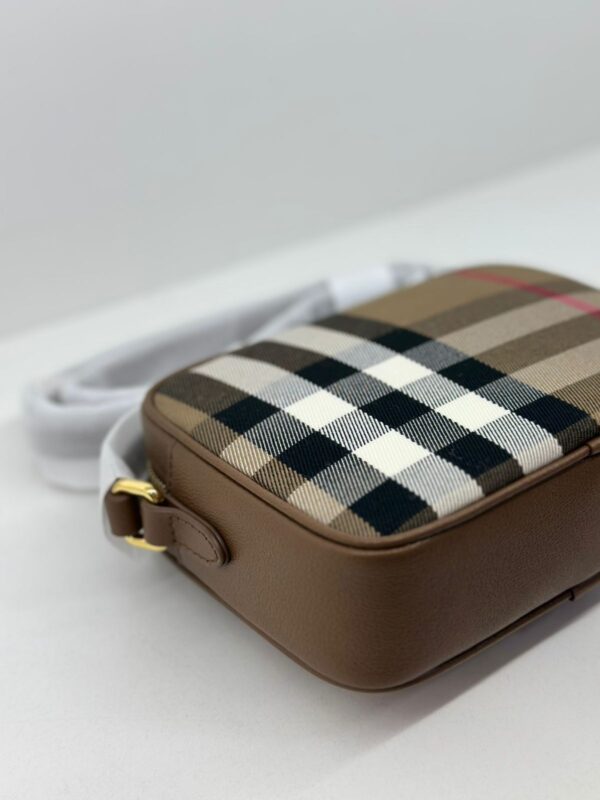 BOLSA BURBERRY CHECK XADREZ CAMERA - Image 17