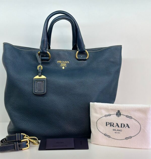 BOLSA PRADA VITELLO DAINO DENIM
