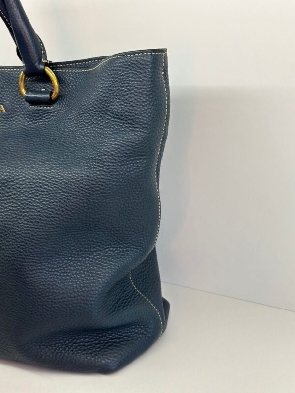 BOLSA PRADA VITELLO DAINO DENIM - Image 5