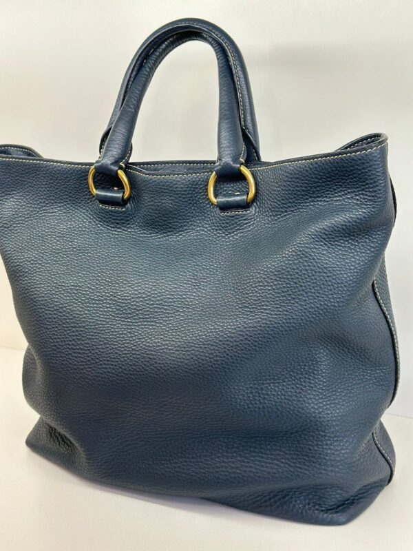 BOLSA PRADA VITELLO DAINO DENIM - Image 9