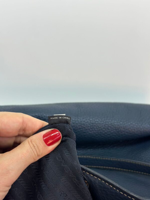 BOLSA PRADA VITELLO DAINO DENIM - Image 19