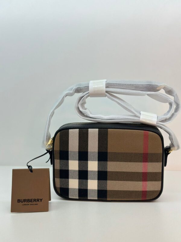 BOLSA BURBERRY CHECK XADREZ CÂMERA - Image 3