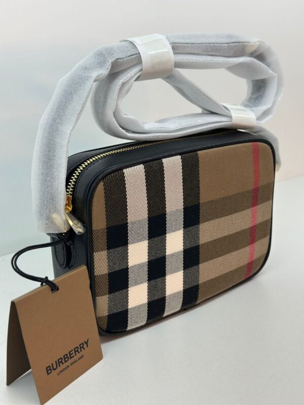 BOLSA BURBERRY CHECK XADREZ CÂMERA - Image 4