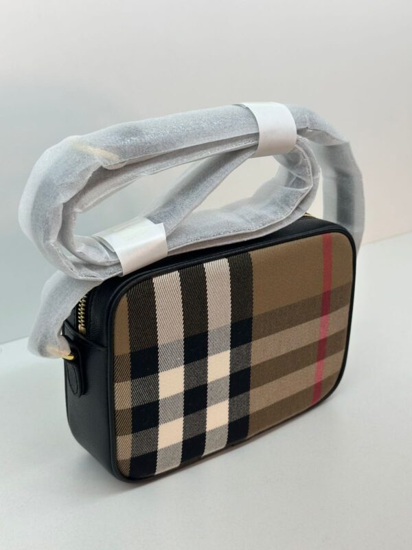 BOLSA BURBERRY CHECK XADREZ CÂMERA - Image 9