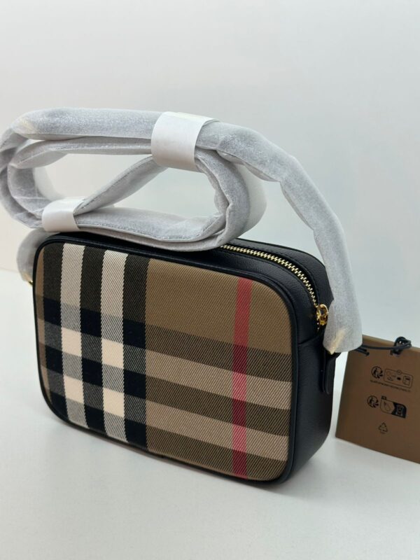 BOLSA BURBERRY CHECK XADREZ CÂMERA - Image 10