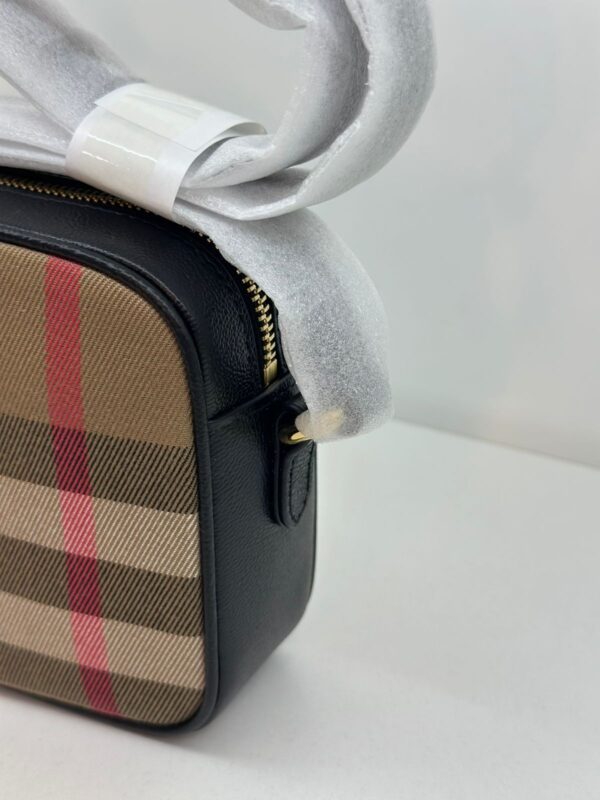 BOLSA BURBERRY CHECK XADREZ CÂMERA - Image 7