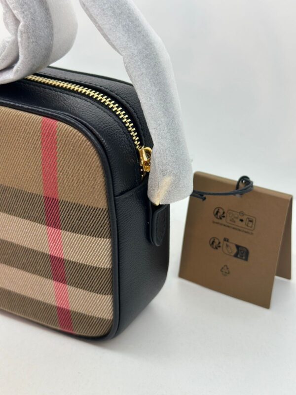 BOLSA BURBERRY CHECK XADREZ CÂMERA - Image 12