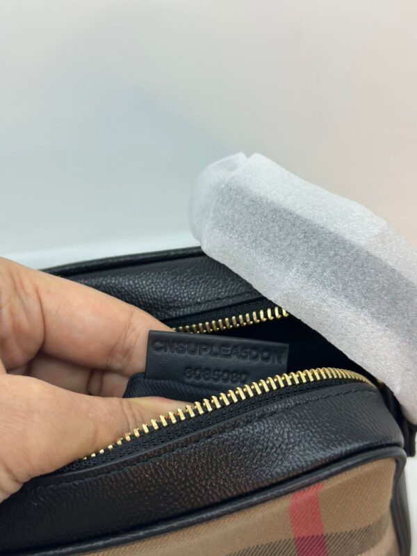 BOLSA BURBERRY CHECK XADREZ CÂMERA - Image 21