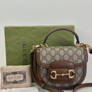 BOLSA GUCCI HORSEBIT 1955 MINI ROUNDED