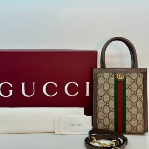 BOLSA GUCCI GG SUPREME OPHIDIA MINI