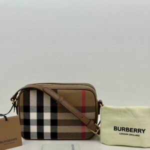 BOLSA BURBERRY CHECK XADREZ CAMERA