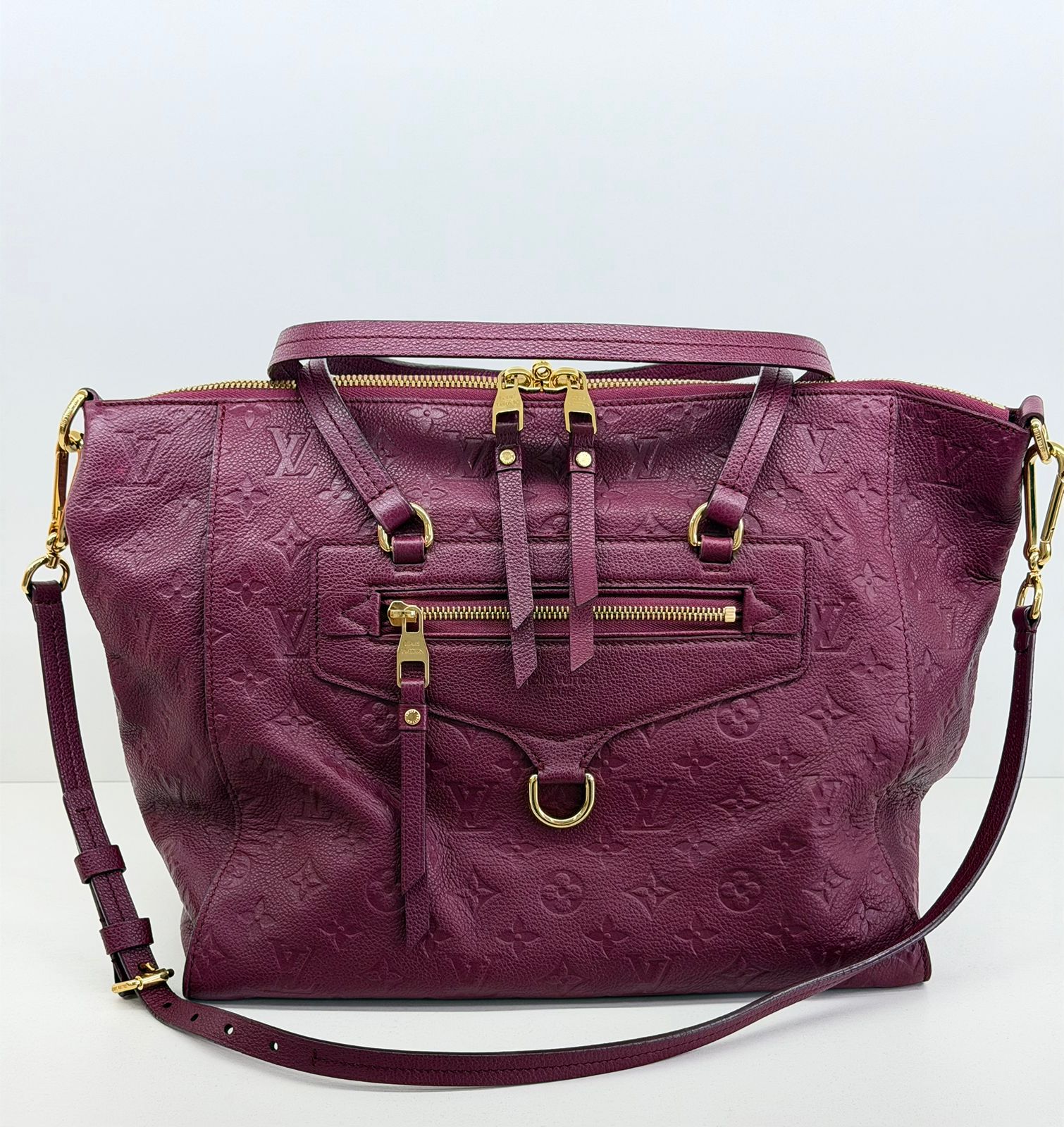 BOLSA LUIS VUITTON LUMINEUSE GM EMPREITE FUSCHSIA