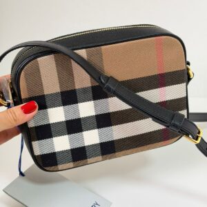BOLSA BURBERRY CHECK XADREZ CAMERA