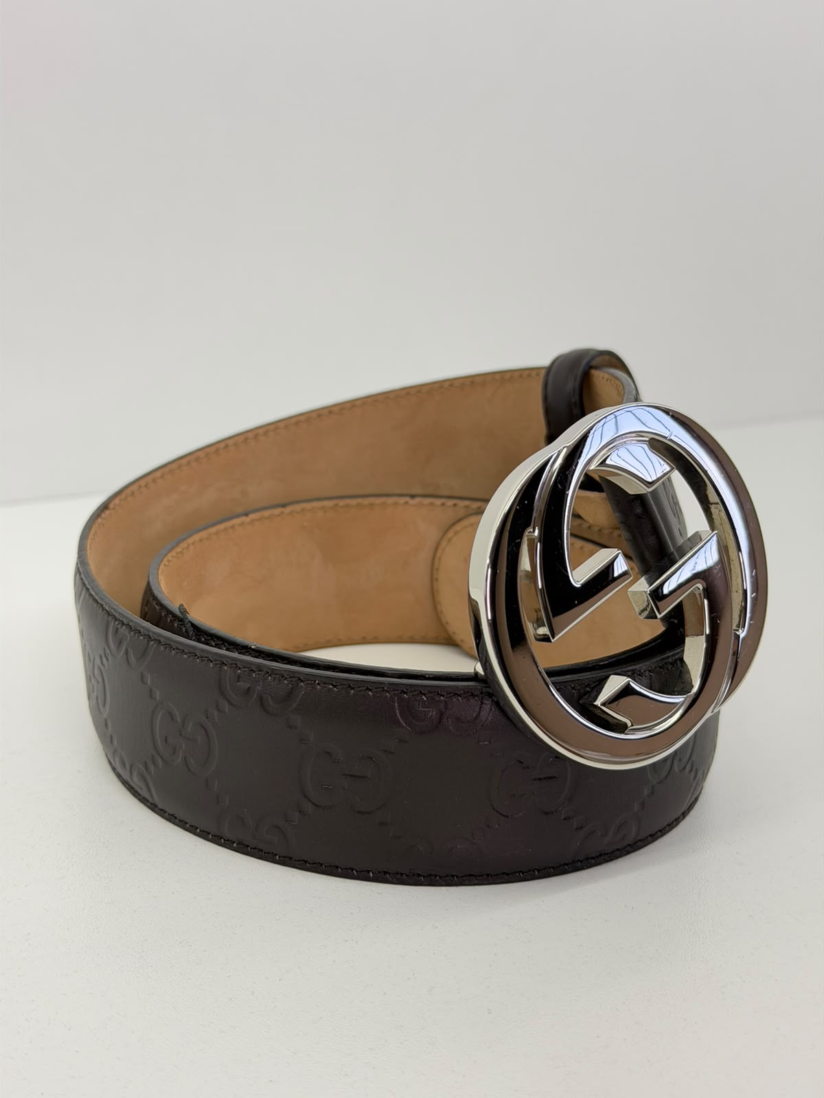 CINTO GUCCI GG INTERLOCKING - Imagem 2