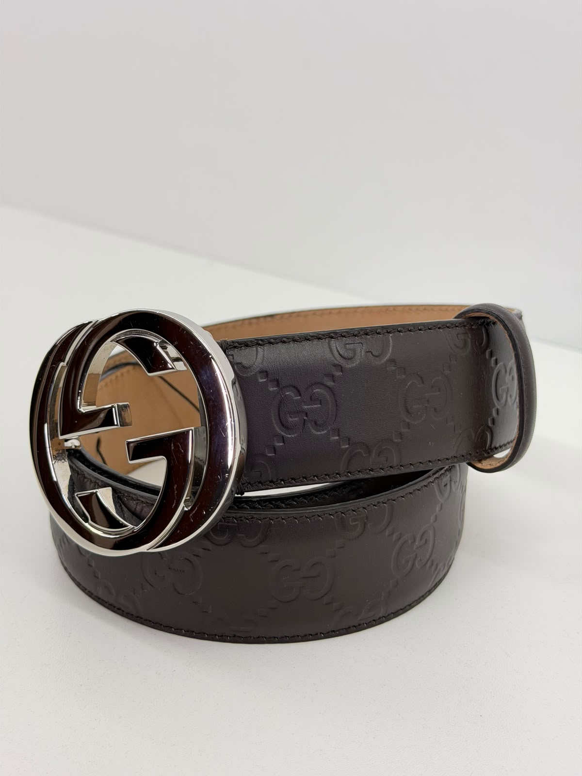 CINTO GUCCI GG INTERLOCKING - Imagem 3