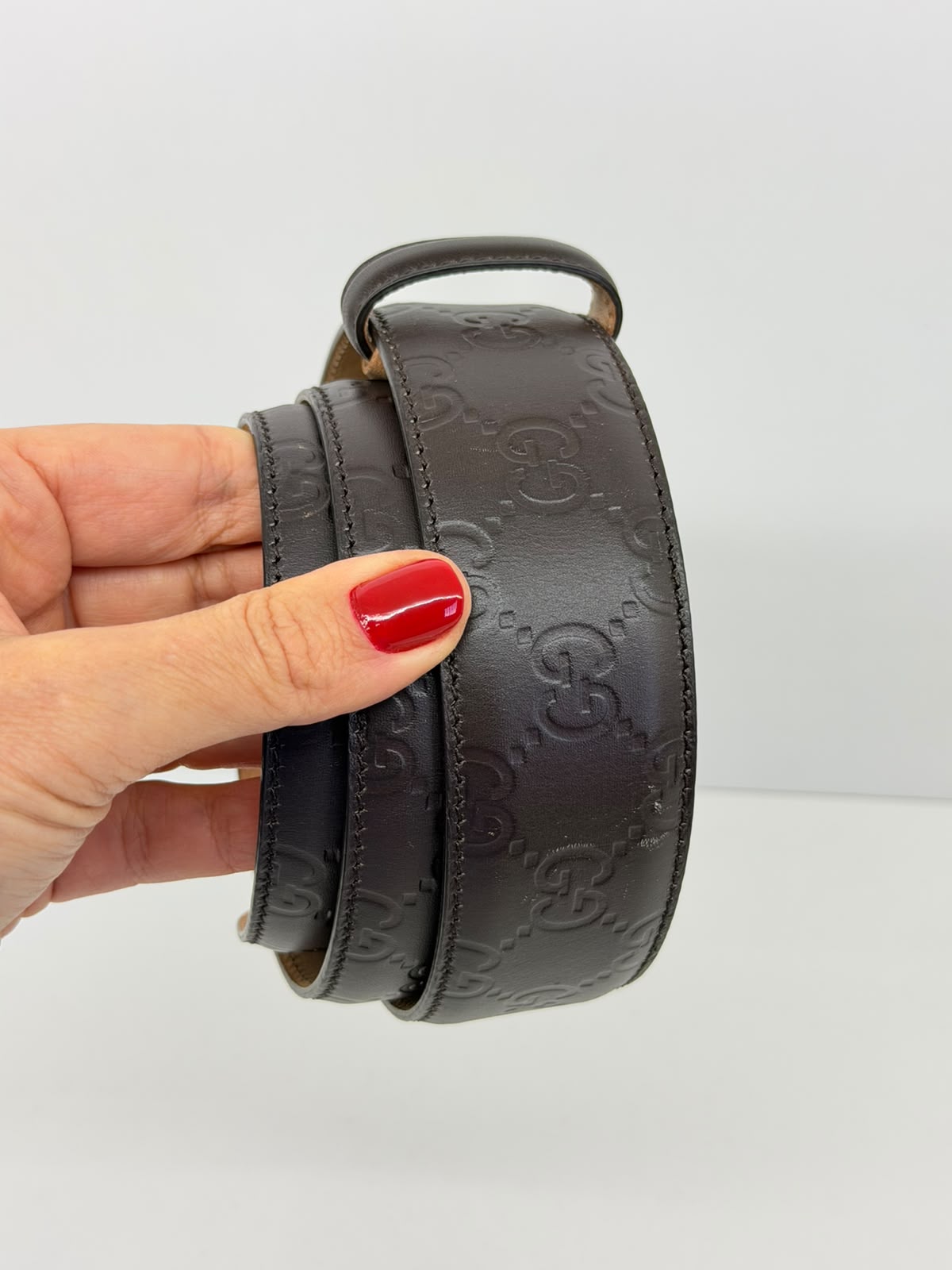 CINTO GUCCI GG INTERLOCKING - Imagem 4