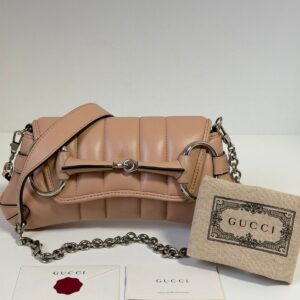 BOLSA GUCCI HORSEBIT MATELASSÊ CHAIN