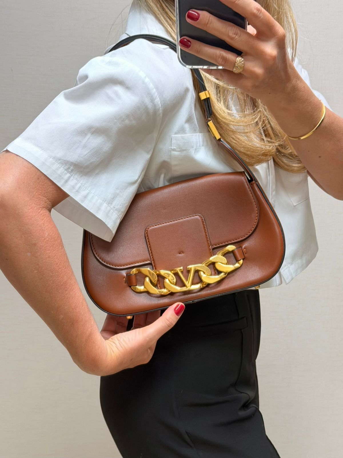 BOLSA VALENTINO GARAVANI - VL CHAIN - Imagem 26
