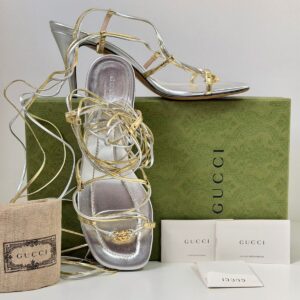 SANDALIA GUCCI AMARRAÇÃO
