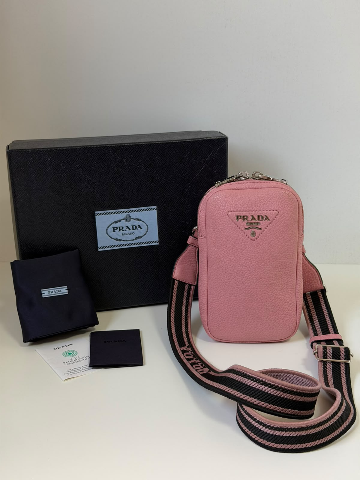 BOLSA PRADA PHONE POUCH CROSSBODY