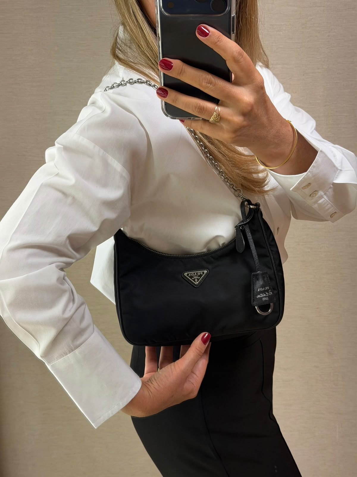 BOLSA PRADA RE EDITION 2005 RE NYLON - Imagem 30